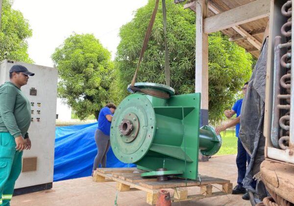 Cosanpa recebe equipamento para reforçar abastecimento de água em Santarém