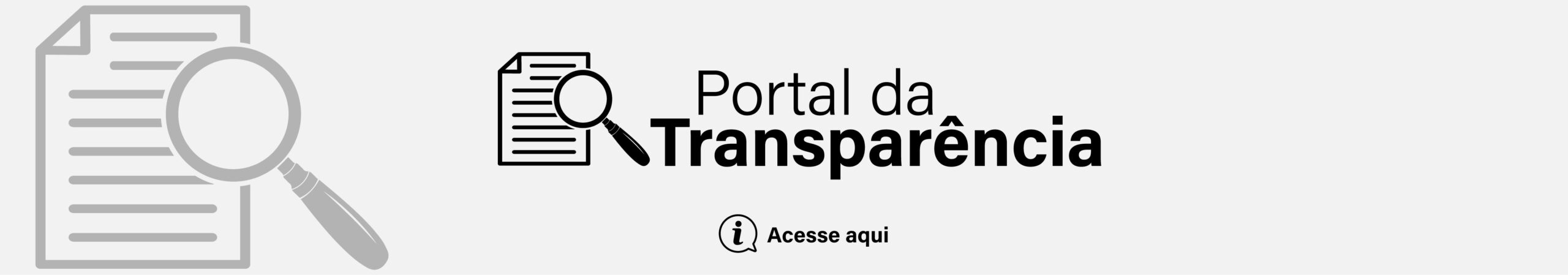 Banner do Portal da Transparência